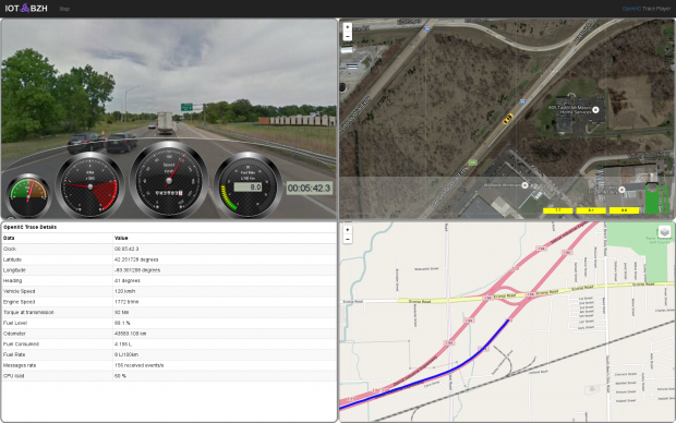 Demoanwendung von IoT.BzH f&uuml;r die Anwendungsschicht des neuen App-Frameworks (Bild: iot.bzh)